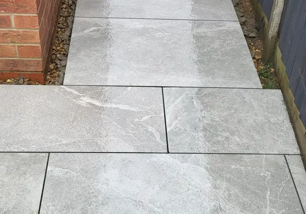 patio installation in corby
