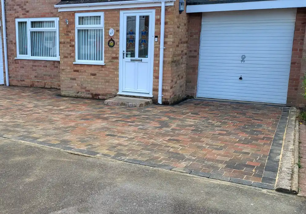 residential driveway installation in riseley
