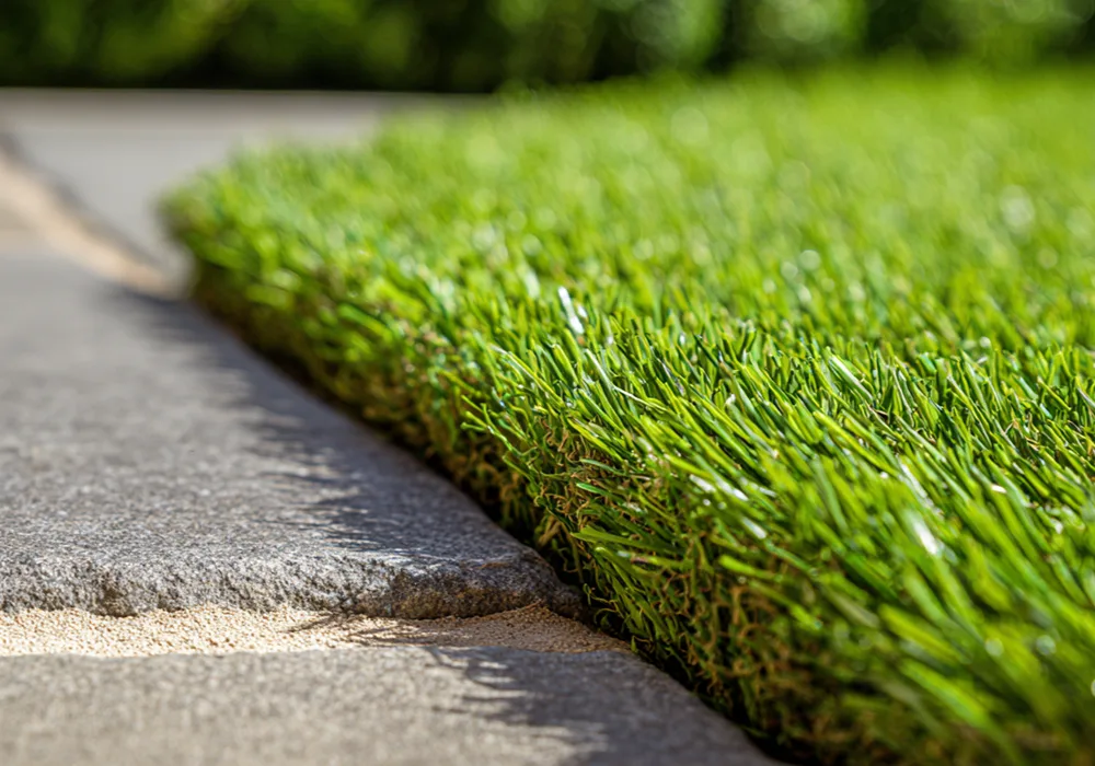 artificial grass installation in thrapston northamptonshire