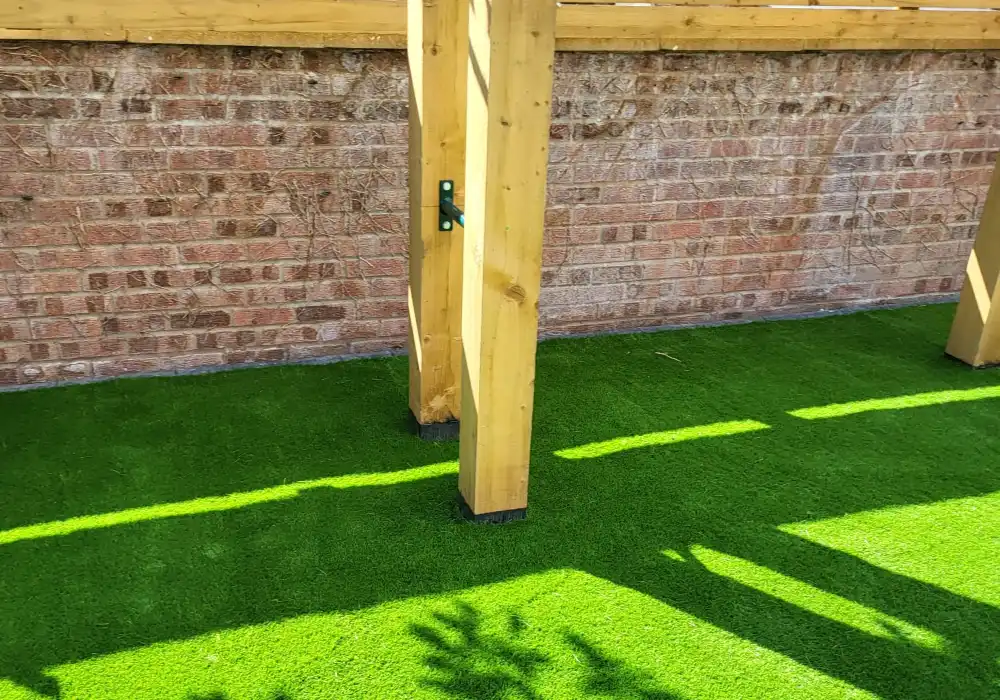 artificial grass installation in brampton cambridgeshire