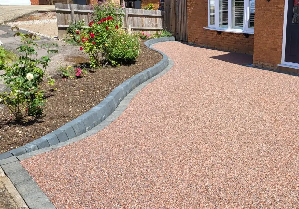 resin vuba milano marble driveway weston favell northamptonshire